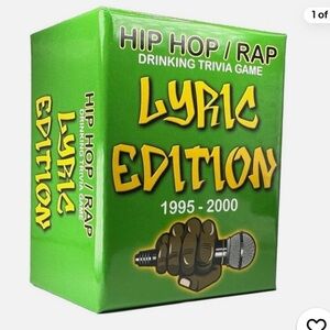 Hip Hop Rap Drinking Trivia Card Game